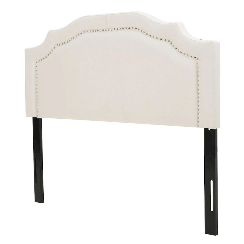62 Queen Headboard with Nailhead Trim by Christopher Knight Home