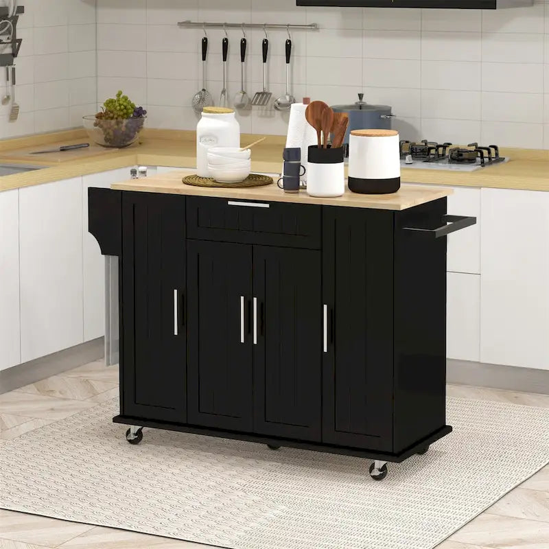Kitchen Island on Wheels