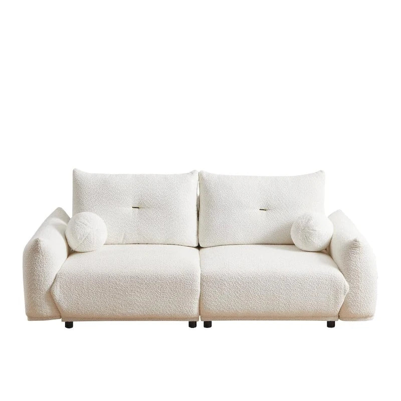 Lamb's Wool 2-Seater 90 Comfortable Cushion Sofa