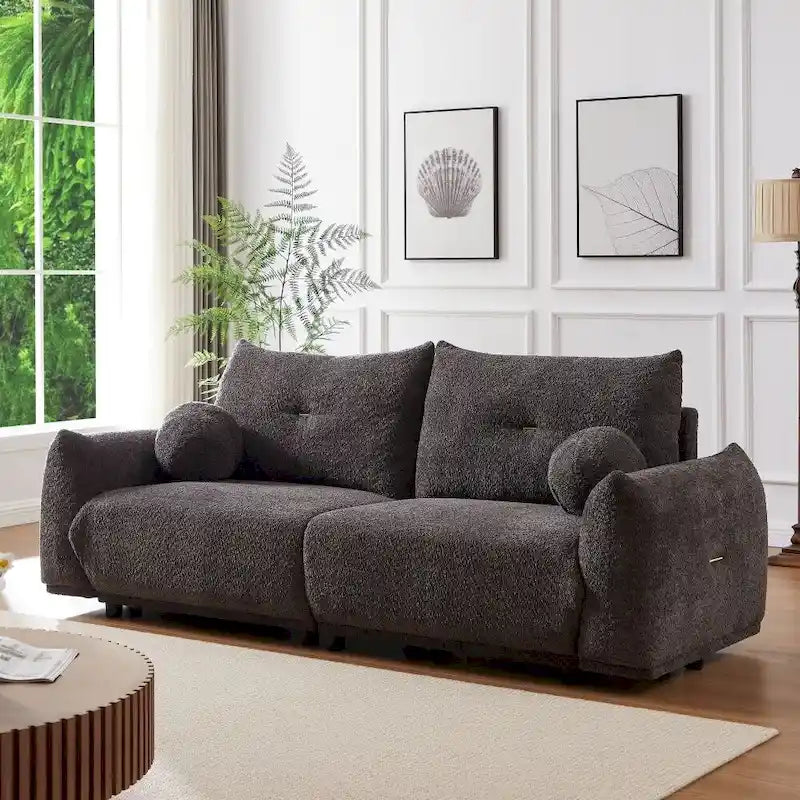Lamb's Wool 2-Seater 90 Comfortable Cushion Sofa