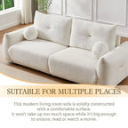 Lamb's Wool 2-Seater 90 Comfortable Cushion Sofa