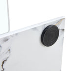 Modern and simple rectangular glass console table