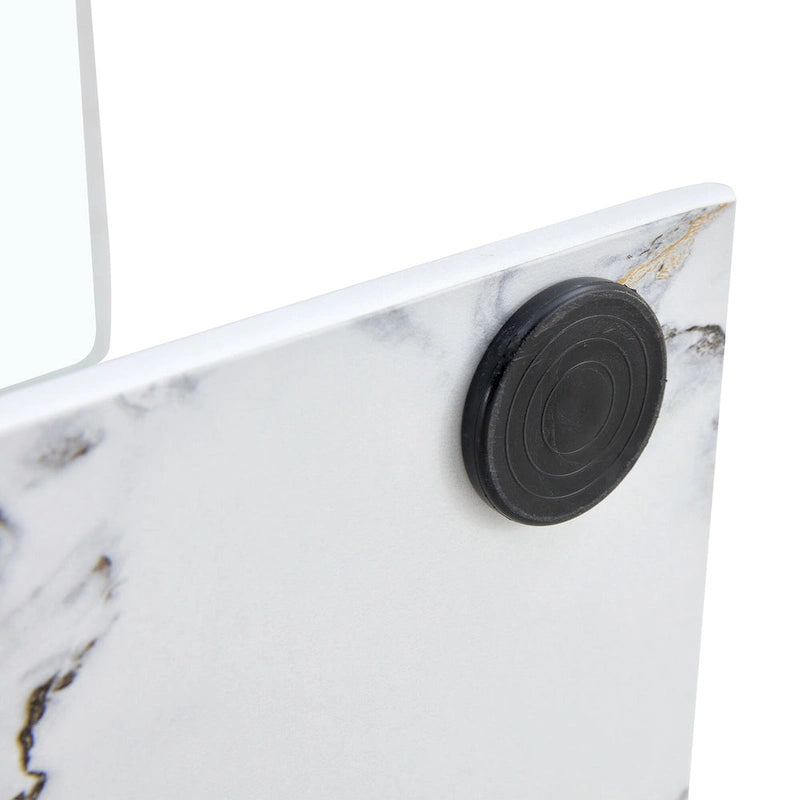 Modern and simple rectangular glass console table