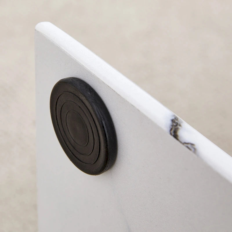 Modern and simple rectangular glass console table