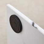 Modern and simple rectangular glass console table