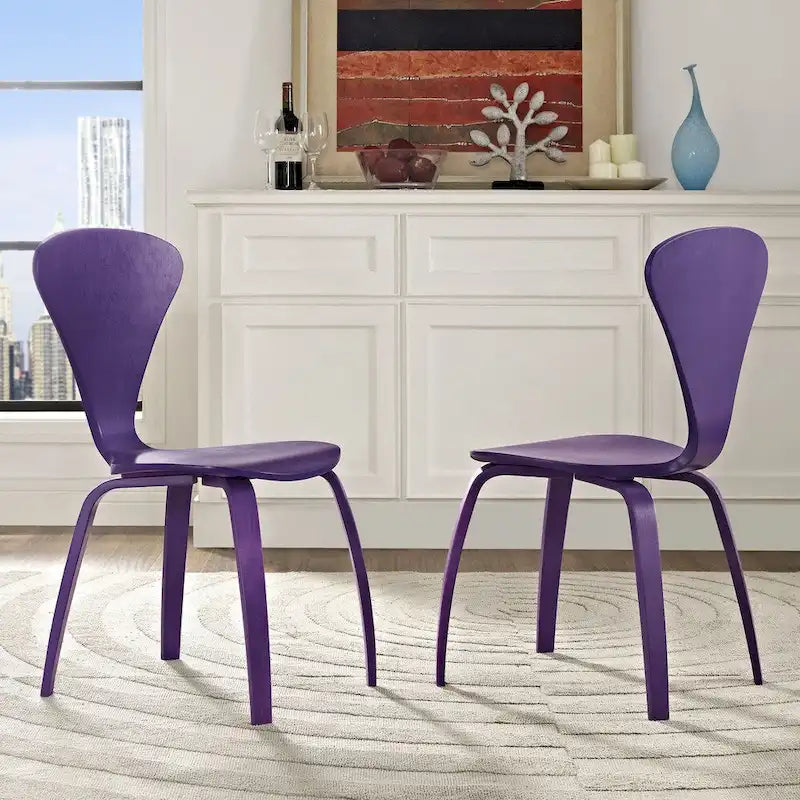 Modway Vortex Dining Chairs (Set of 2)