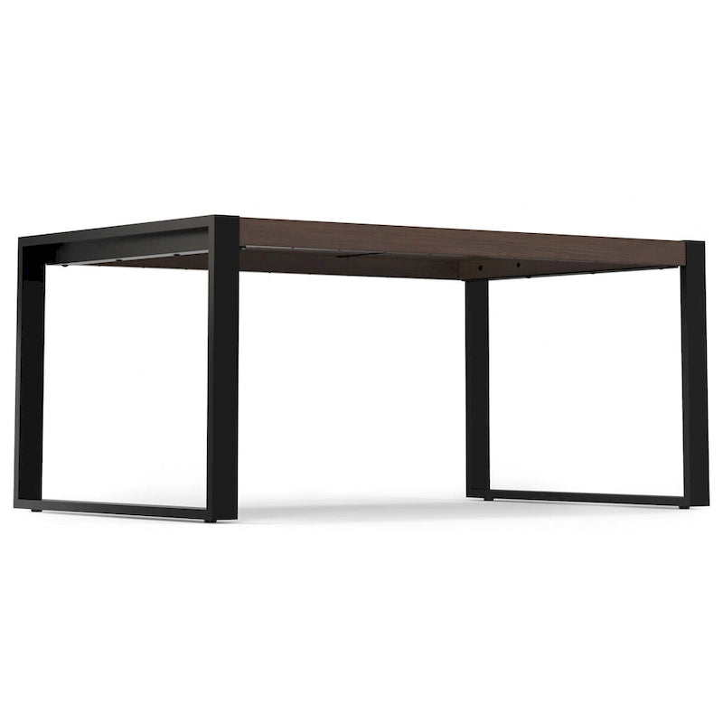 WyndenHall Phobe 66 inch x 40 inch Rectangle Modern Industrial Dining Table - 66 inches wide