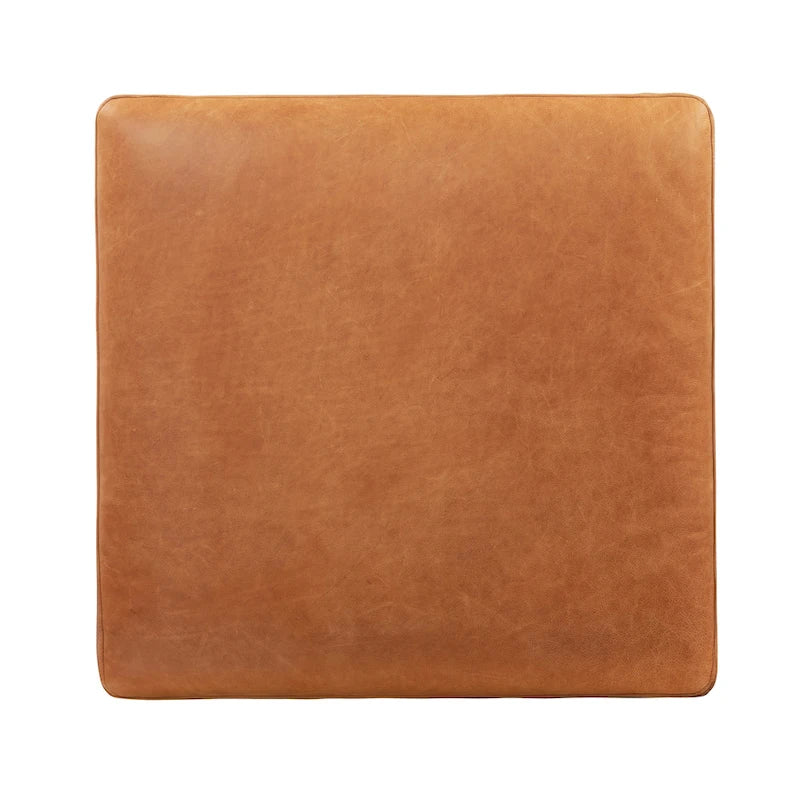Poly & Bark Nolita Ottoman - Full Grain Genuine Italian Leather