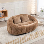 Chenille Bean Bag Chair Lazy Sofa
