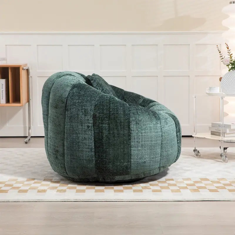 Chenille Bean Bag Chair Lazy Sofa