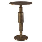 Uttermost Descend Gold Accent Table - 14W x 22.5H x 14D