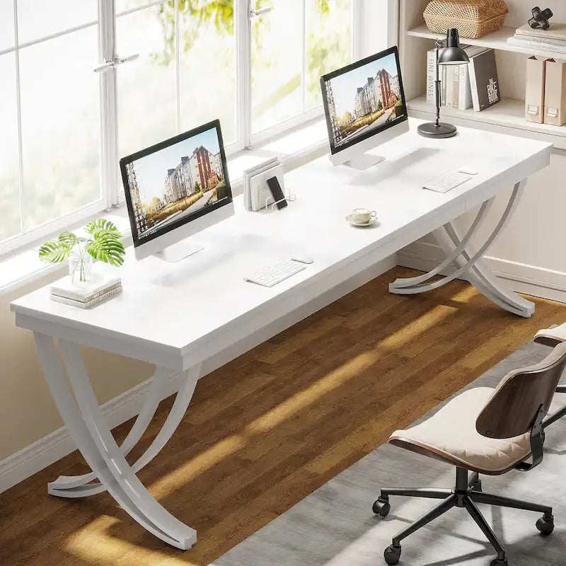 78 Computer Desk for Home Office, Rectangular Writting Table for Study Room