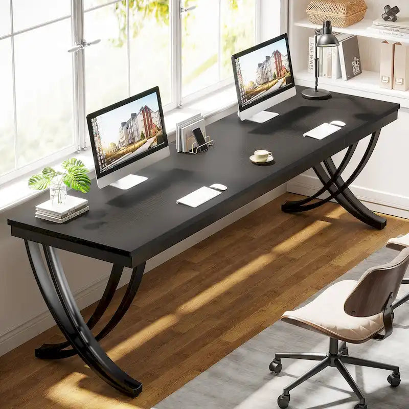 78 Computer Desk for Home Office, Rectangular Writting Table for Study Room