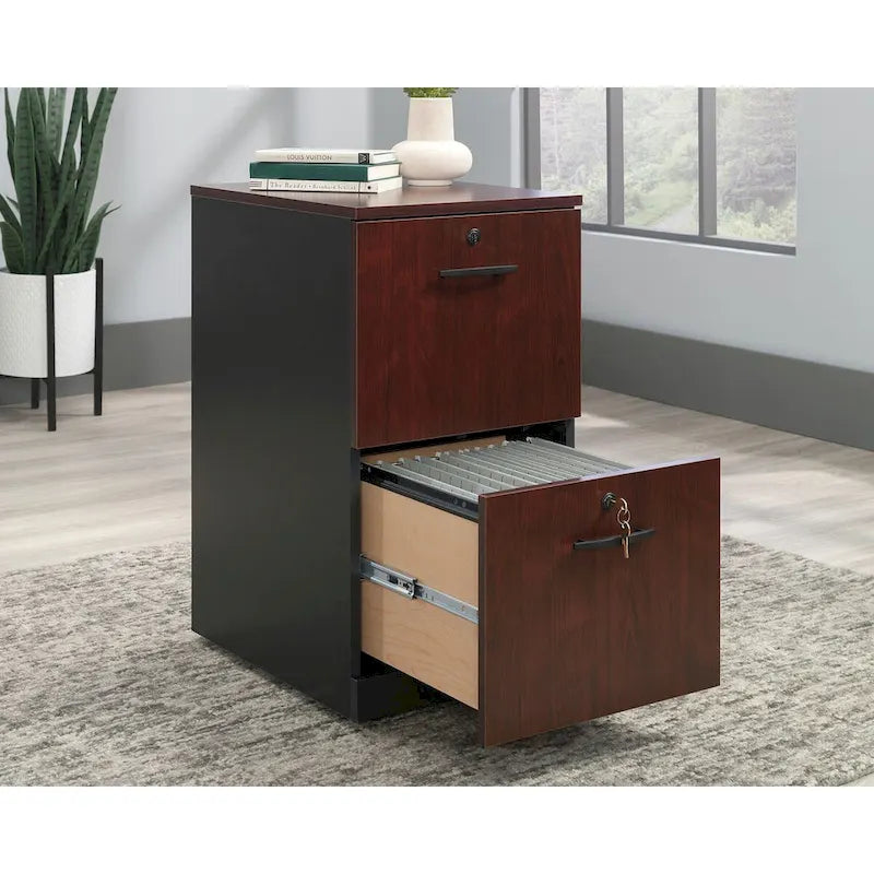 Via 2-Drawer Pedestal Cc/sb