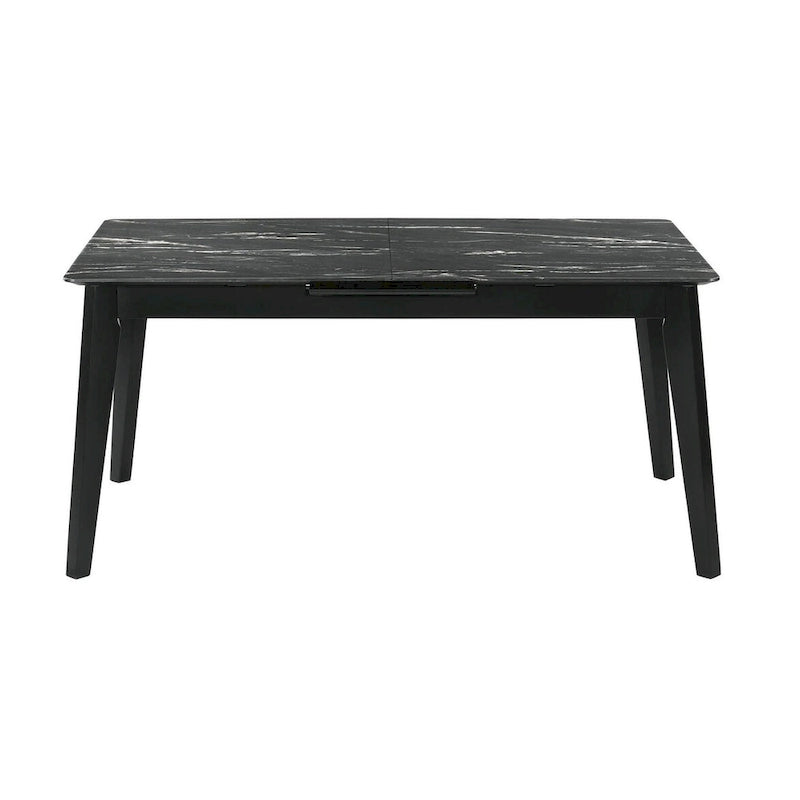 Bellingham Black Dining Table with Self-Storing Extension Leaf