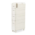 Toilet Paper Holder Storage Cabinet Beside Toilet Storage for Small Bathroom