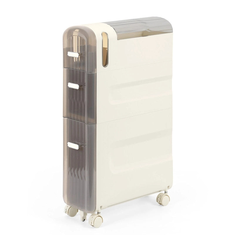 Toilet Paper Holder Storage Cabinet Beside Toilet Storage for Small Bathroom