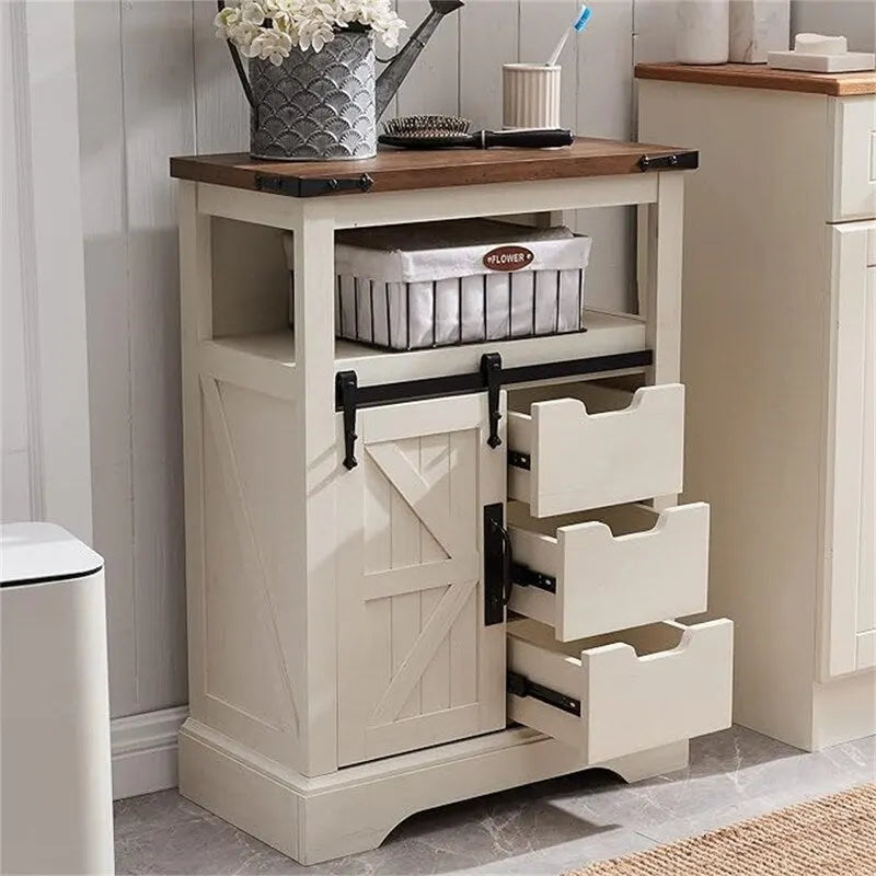 Bathroom Floor Cabinet - 12D x 23.5W x 32H