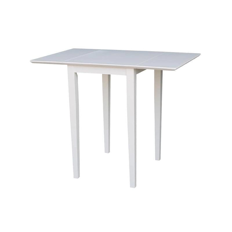 International Concepts Small Drop Leaf Shaker Style Dining Table